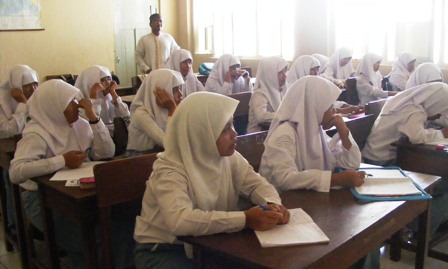 Suasana kegiatan Pesantren Ramadhan di SMA 10 Yogyakarta